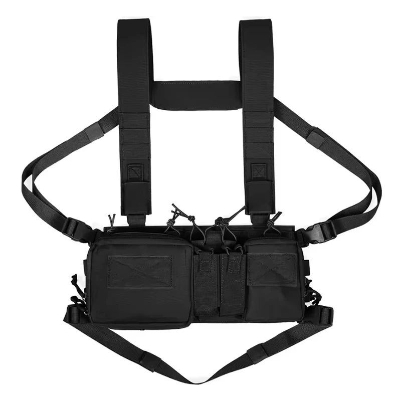 Chaleco táctico para hombre, chaleco militar de combate, ejército, caza, Airsoft, armadura corporal, chaleco protector multifunción para juego de guerra al aire libre y Paintball