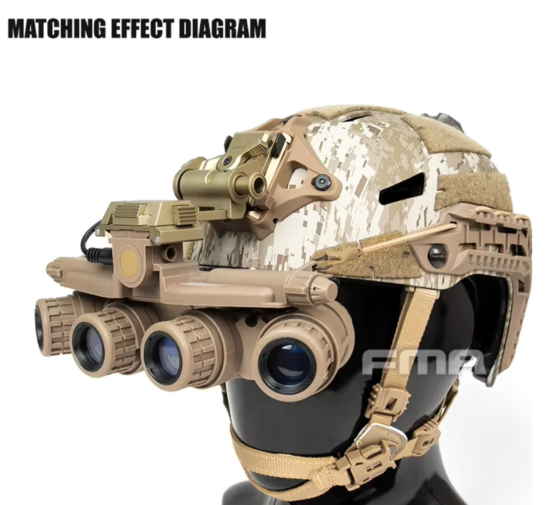 Soporte GPNVG-18 para casco FMA – Réplica no funcional cosplay airsoft - imagen 4