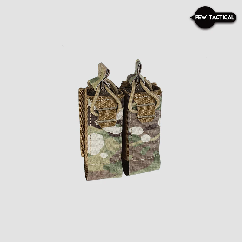PEW TACTICAL 9MM DOBLE PISTOLA MAG POUCH airsoft Doble Revista Bolsa - imagen 3