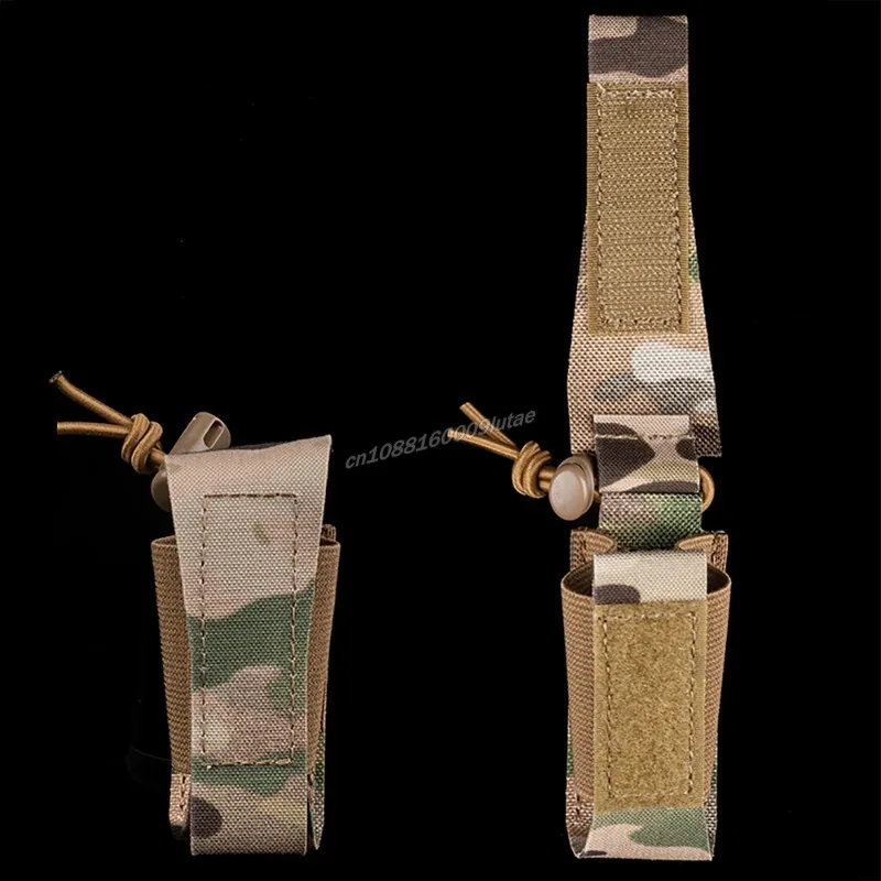 Bolsa de granada WG M67 Rgd-5, bolsa de almacenamiento, portador de placa táctica, equipo Molle Airsoft, Mini soporte de granada de bolsillo fijo elástico - imagen 4