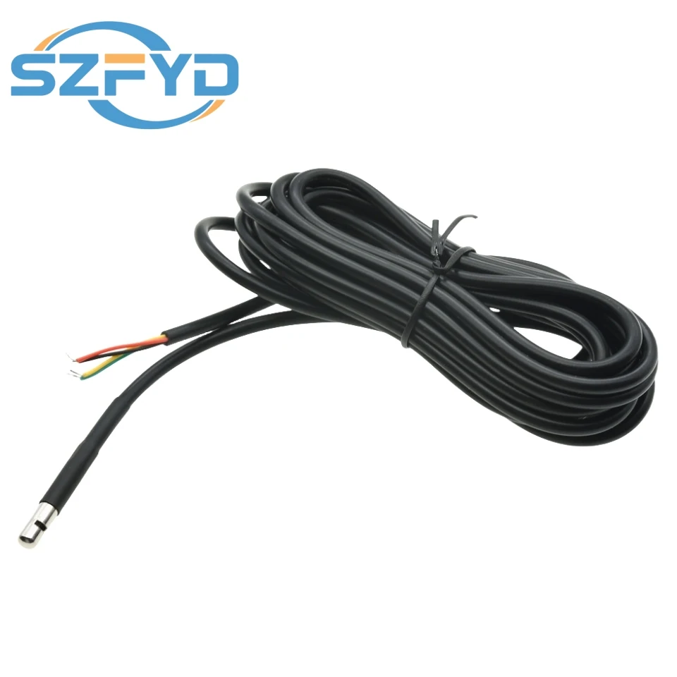 Sensor temperatura humedad SHT20 SHT30 SHT40 acero inoxidable I2C - imagen 4