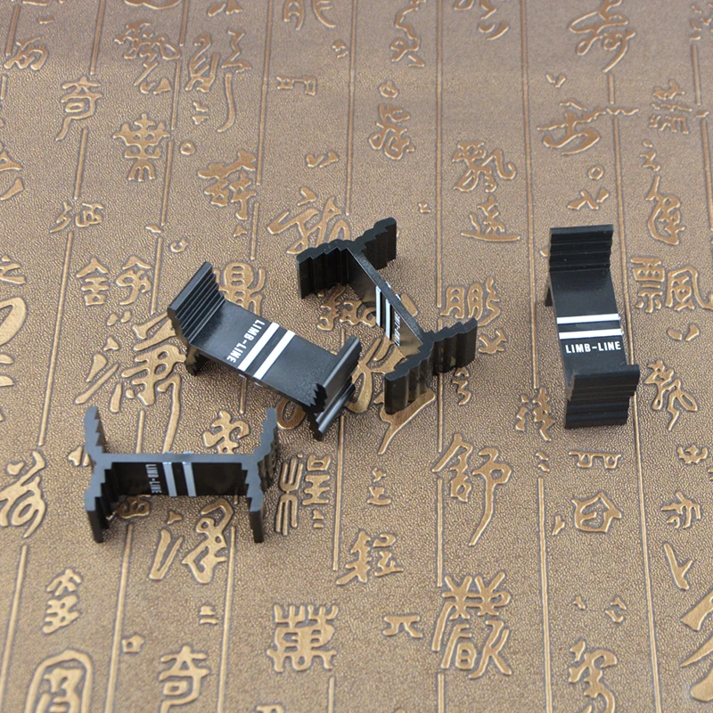 SHARROW 4 Uds arco recurvo extremidades línea central calibración línea central alineación Adjusaer para accesorios de tiro con arco - imagen 2