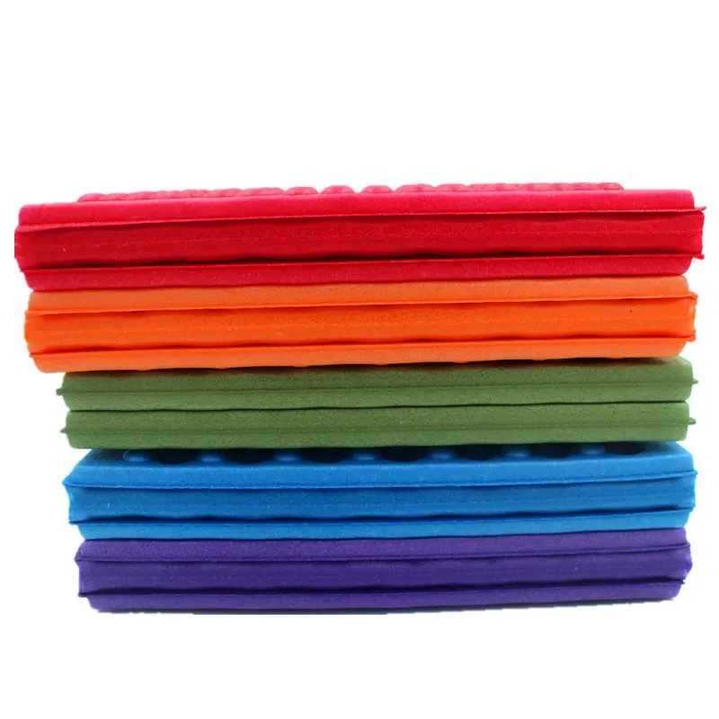 Almohadillas de espuma XPE plegables a prueba de humedad, estera impermeable para senderismo, cojín para asiento, almohadillas para playa, esteras para deportes al aire libre, esteras para acampar - imagen 4