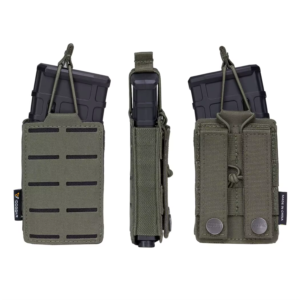 Bolsa táctica MOLLE abierta para revista Rifle M4 AR15 5,56mm - imagen 2