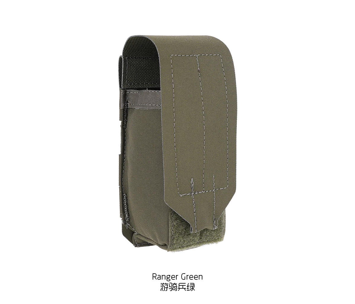 PEW TACTICAL MOLLE Bolsa para granada de humo Bolsa multiusos con tapa abatible Camo