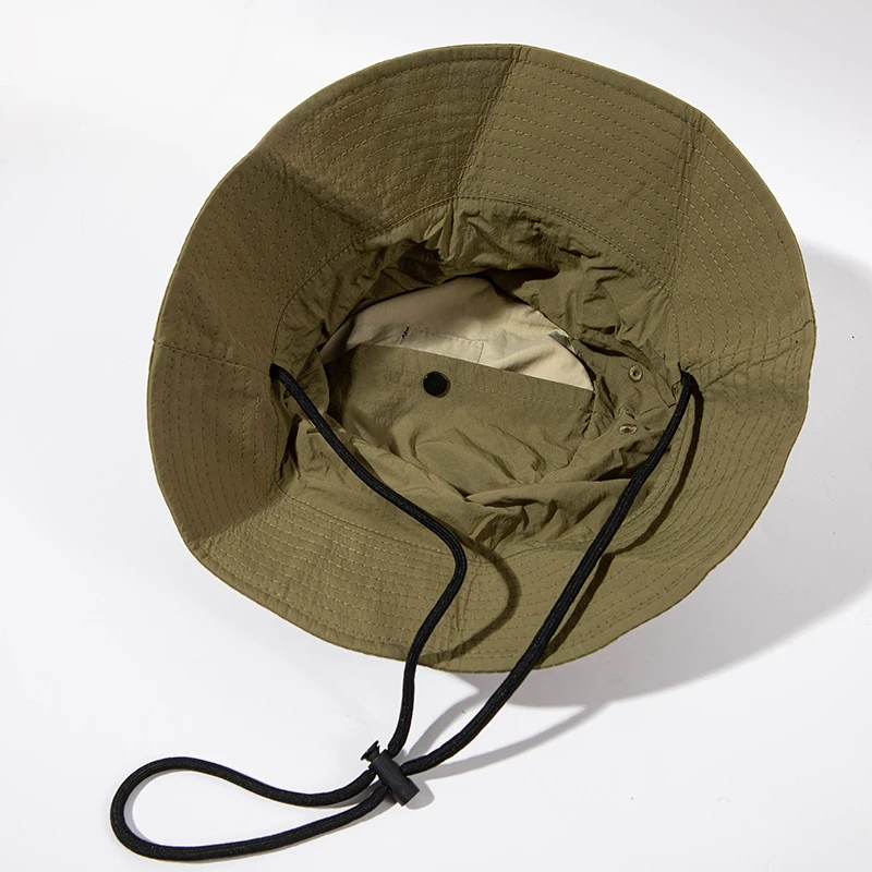 Sombrero de pescador plegable de secado rápido para mujer, sombrero de Sol para acampar, protección Uv, senderismo al aire libre, Verano - imagen 3