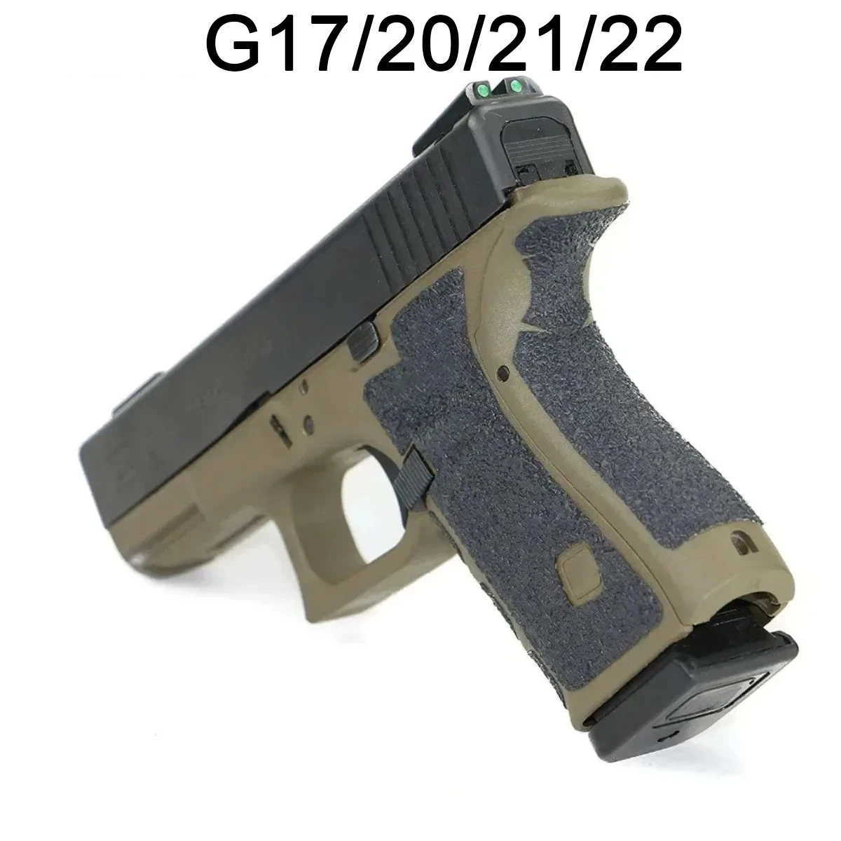 Cinta envolvente de agarre con textura de goma antideslizante táctica para G17 G19 G20 G21 G22 G23 G25 G26 G27/32/33/38 P365, accesorios para pistola de caza - imagen 5