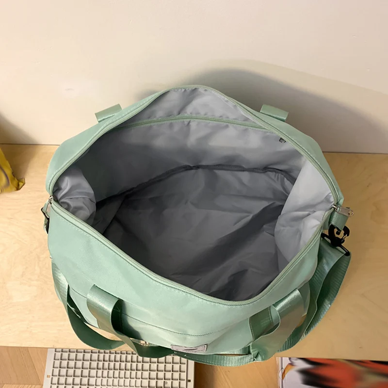 Tres conjuntos de bolsas deportivas para gimnasio, Fitness, Yoga, con paquete de zapatos, para viajes al aire libre, Camping, almacenamiento de equipaje, bolso de maternidad para mujer - imagen 5