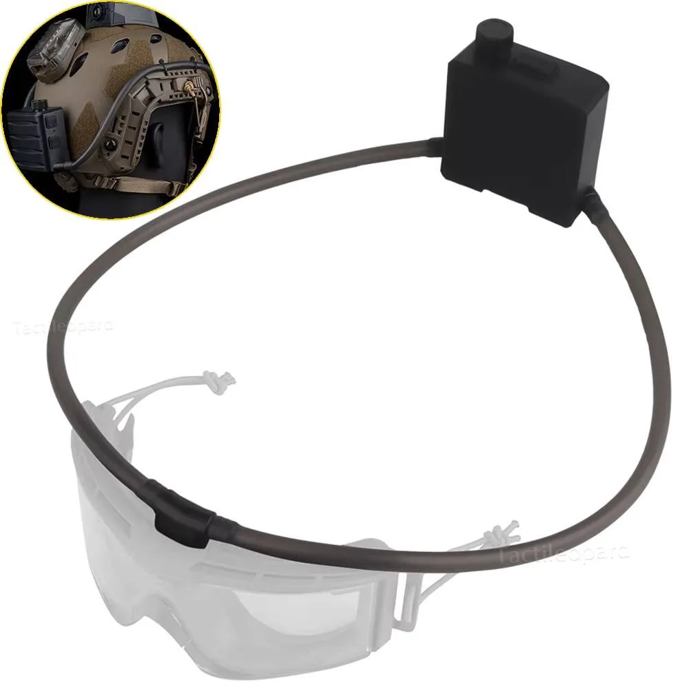 Gafas tácticas desempañador ventilador antiniebla Kit para tiro Airsoft Motocross montañismo gafas de protección máscara de esquí