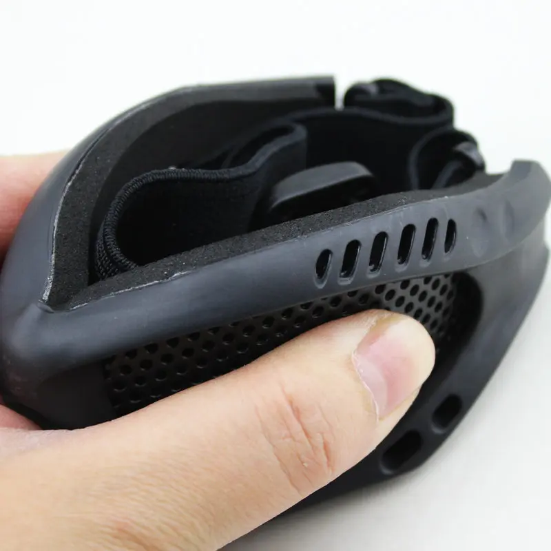 CS Game-gafas de malla tácticas a prueba de explosiones para exteriores, gafas de senderismo, máscara táctica deportiva a prueba de viento para acampar EDC - imagen 5