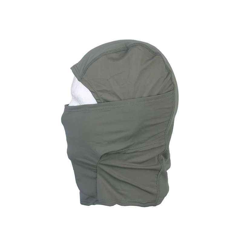 Gorros tácticos de secado rápido, máscara protectora de cara corta, cubierta para la cabeza, deportes, caza, senderismo al aire libre, Milsim OD - imagen 2