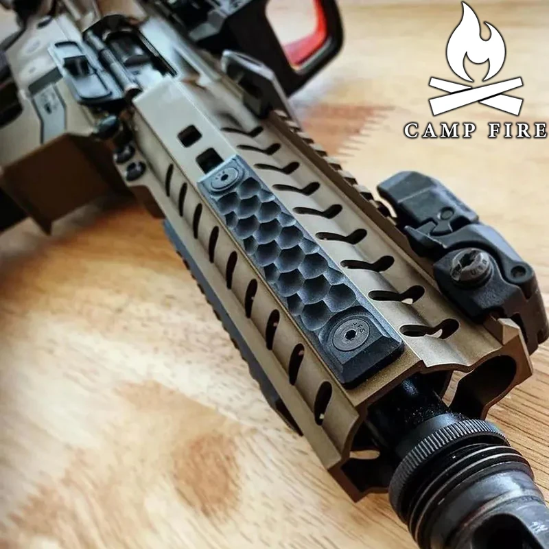 Cubierta de riel de guardamanos estilo CNC táctico RS para m-lok y Keymod versión corta 8cm aleación de aluminio accesorios de pistola de caza Softair