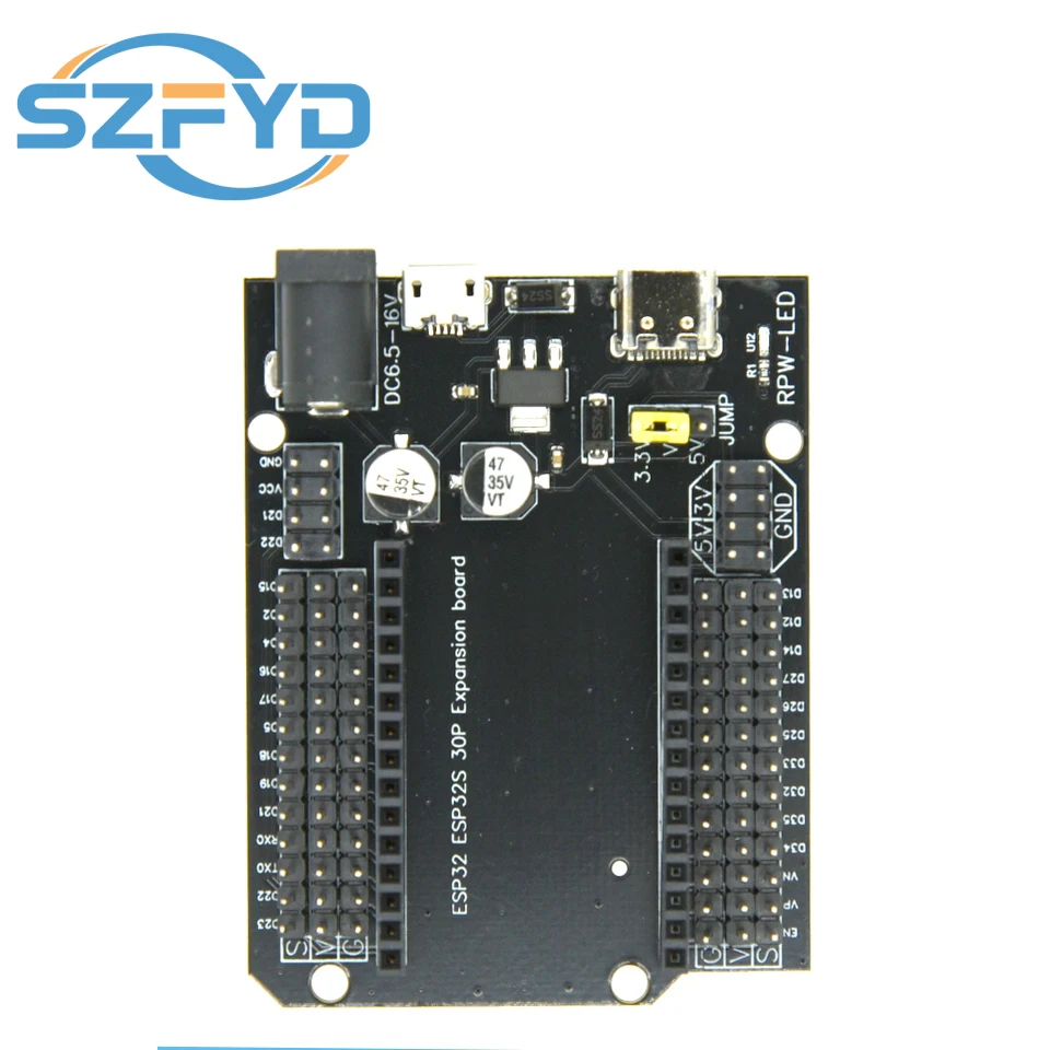 Placa de desarrollo ESP32 CH340C WiFi + Bluetooth Placa de expansión de ESP-32 de doble núcleo de potencia ultrabaja ESP32-DevKitC-32 - imagen 5