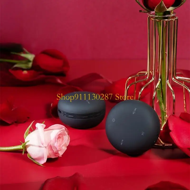 J1HC Mini altavoz portátil Hamburger 5,0 compatible con 4 horas negro azul verde Mini altavoz pequeño - imagen 5