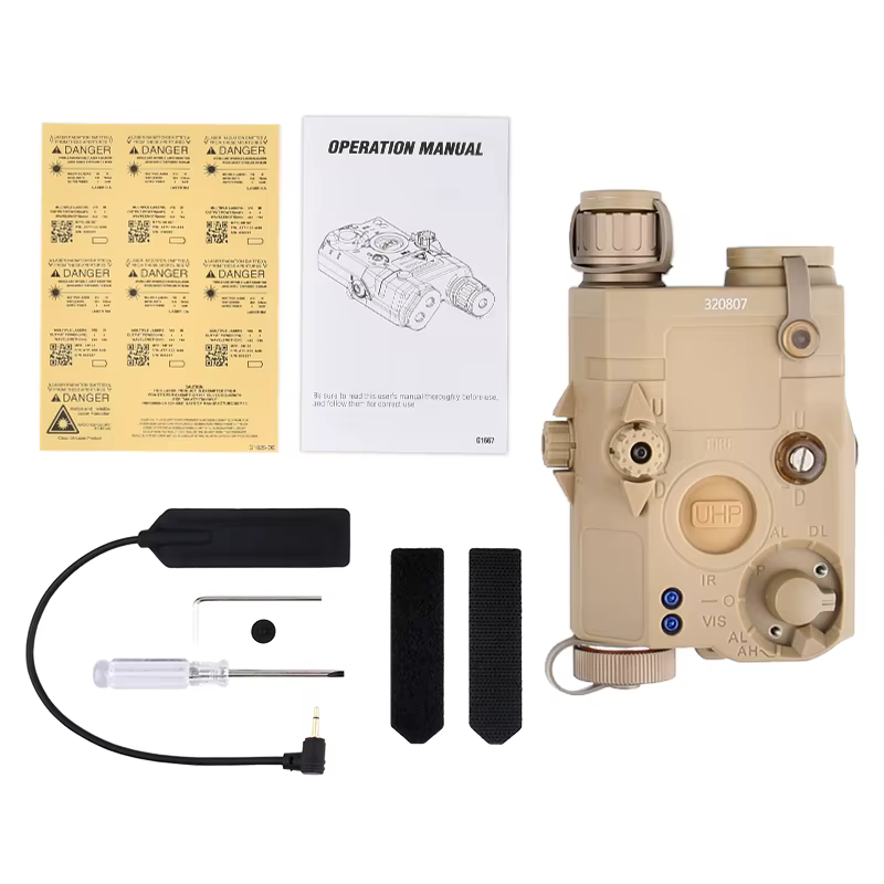 Láser táctico PEQ con linterna M600C para pistola airsoft - imagen 2