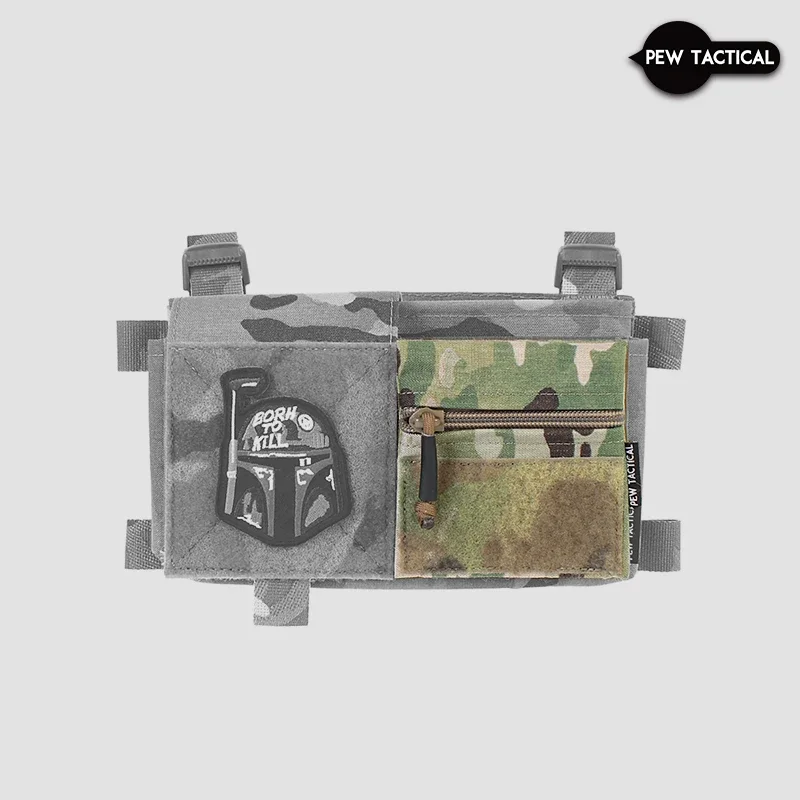PEW TACTICAL Candy Micro bolsa 4X4 V3 media solapa cremallera administrador caza bolsa Airsoft MK3 MK4 militar pecho Rig accesorios UA07 - imagen 2