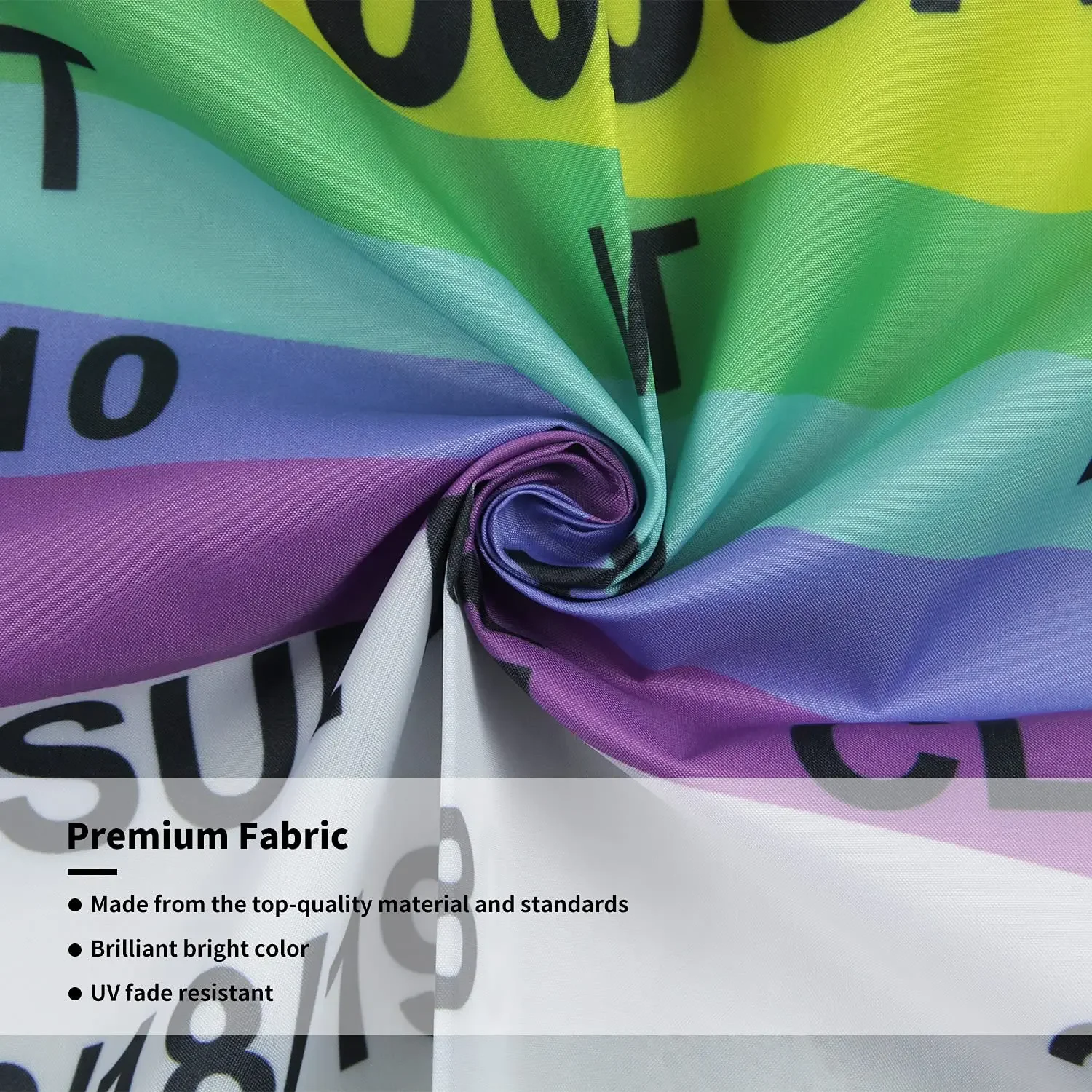 Bandera de identificación McLovin Bandera de licencia de conducir falsa Banner 3x5 Póster divertido Decoraciones duraderas Bandera de pared con 4G para dormitorio universitario Dicembre. - imagen 2