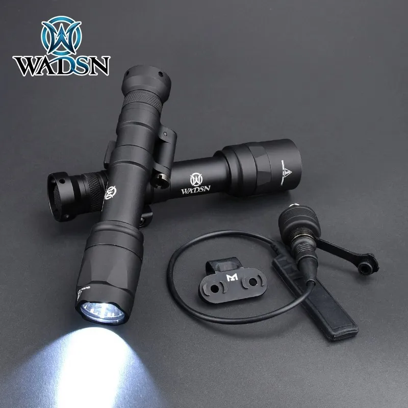 WADSN-linterna táctica de Metal para exteriores, foco estroboscópico de caza, M640, CNC, M640B, M640C, M640U, M640W - imagen 5