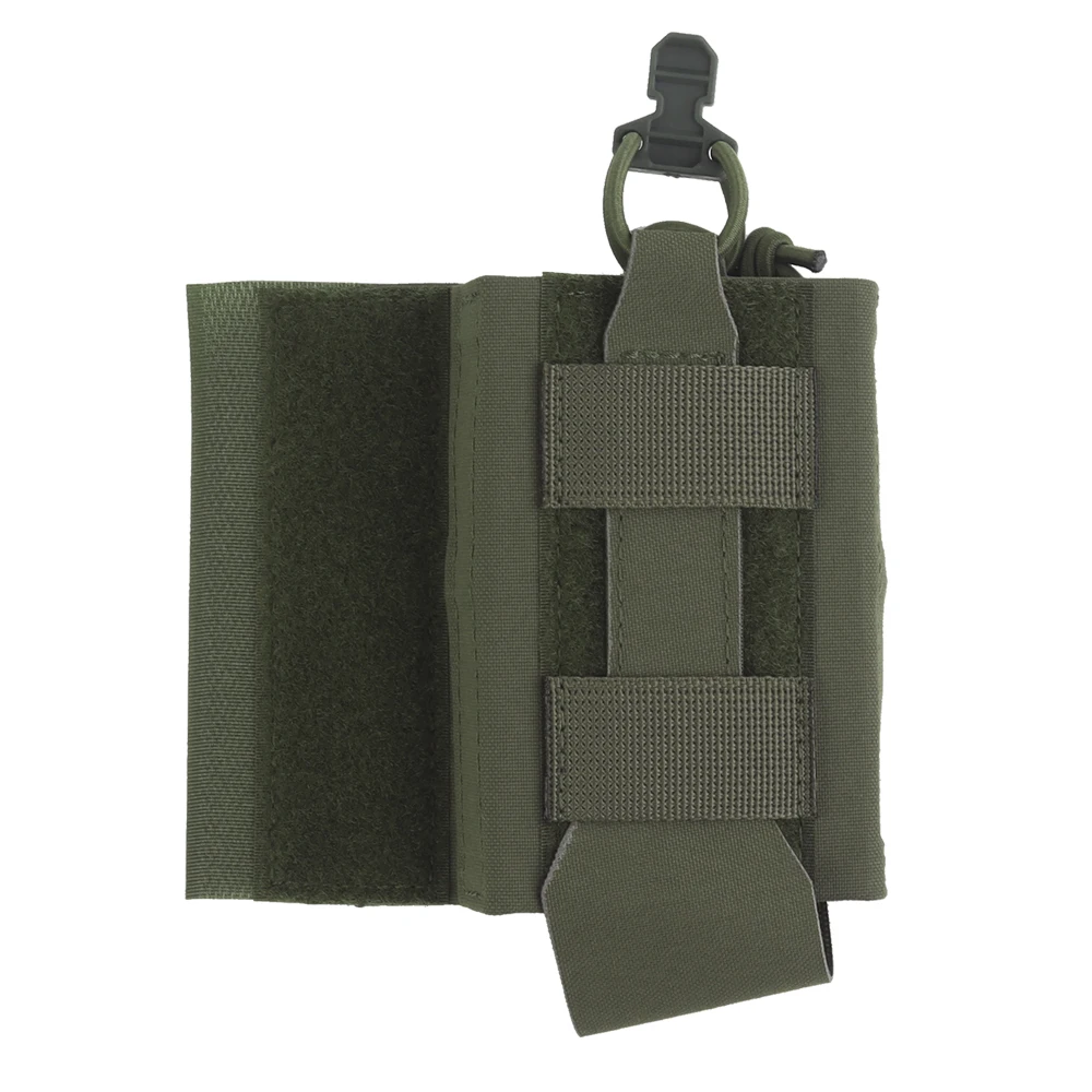 Bolsillo lateral M4 estilo R, intercambiador izquierdo y derecho, dispositivo externo, fácil de usar, bolsa Molle de montaje con pegatina mágica - imagen 4