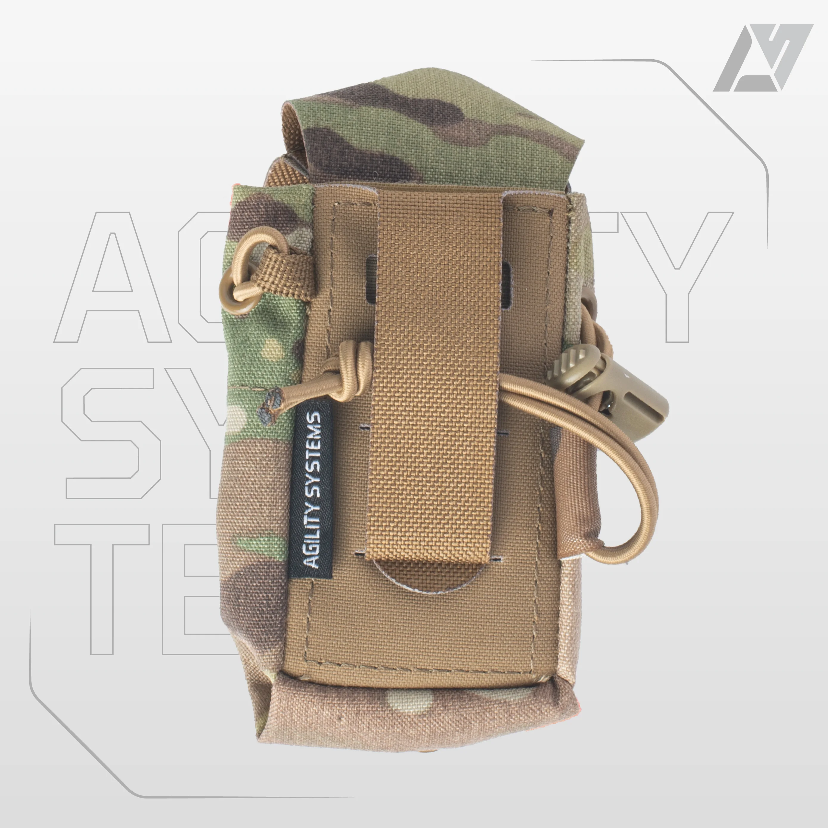 AS Smart System FERRO Banger Pocket Flash Granada Bolsa de almacenamiento, raya de tigre importada 500D - imagen 3