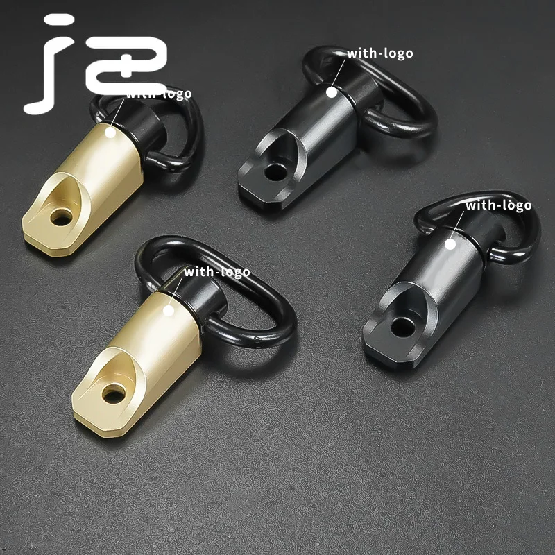 Soporte giratorio táctico para cabestrillo QD de 1,25 pulgadas, Base de botón de separación rápida de 360 °, compatible con correas MLOK, montaje QD - imagen 2