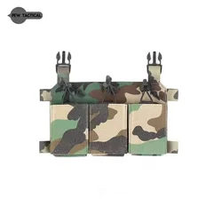 PEW Bolsa táctica triple para revistas 5.56/7.62 Airsoft