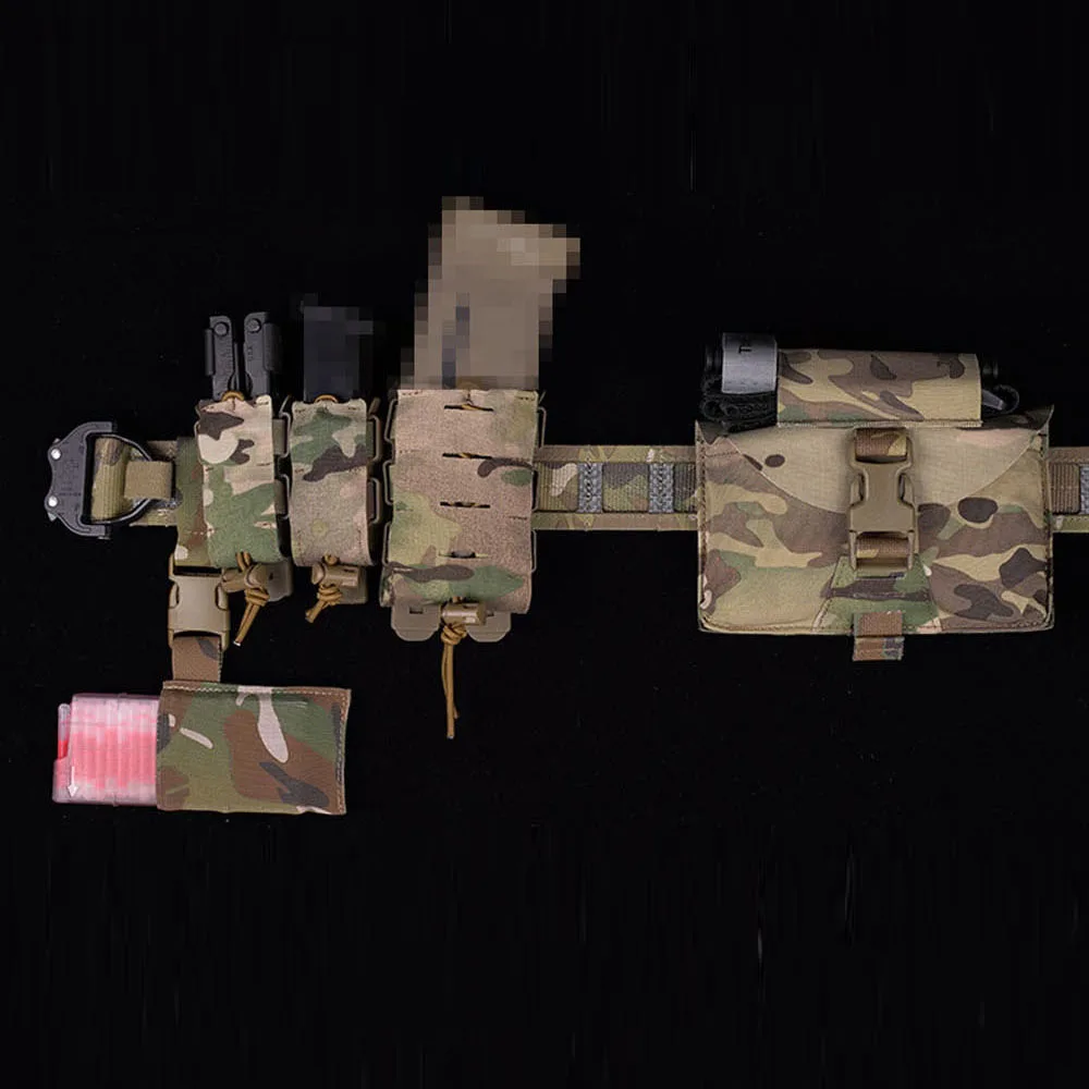 Bolsa táctica para revistas AK AR M4 AR15, bolsa para pistola de asalto urbana, Rifle Mag, Molle para caza, equipo de Paintball Airsoft, 5,56 - imagen 5