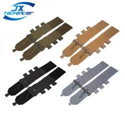Faja táctica de desconexión rápida, banda elástica de carga lateral, celdas elásticas para revistas, accesorios de chaleco táctico, 5,56