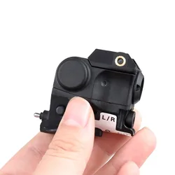 Arma compacta táctica, luz de pistola, linterna combinada, mira láser roja y verde, riel Picatinny, Mini linterna FitGlock 17 19