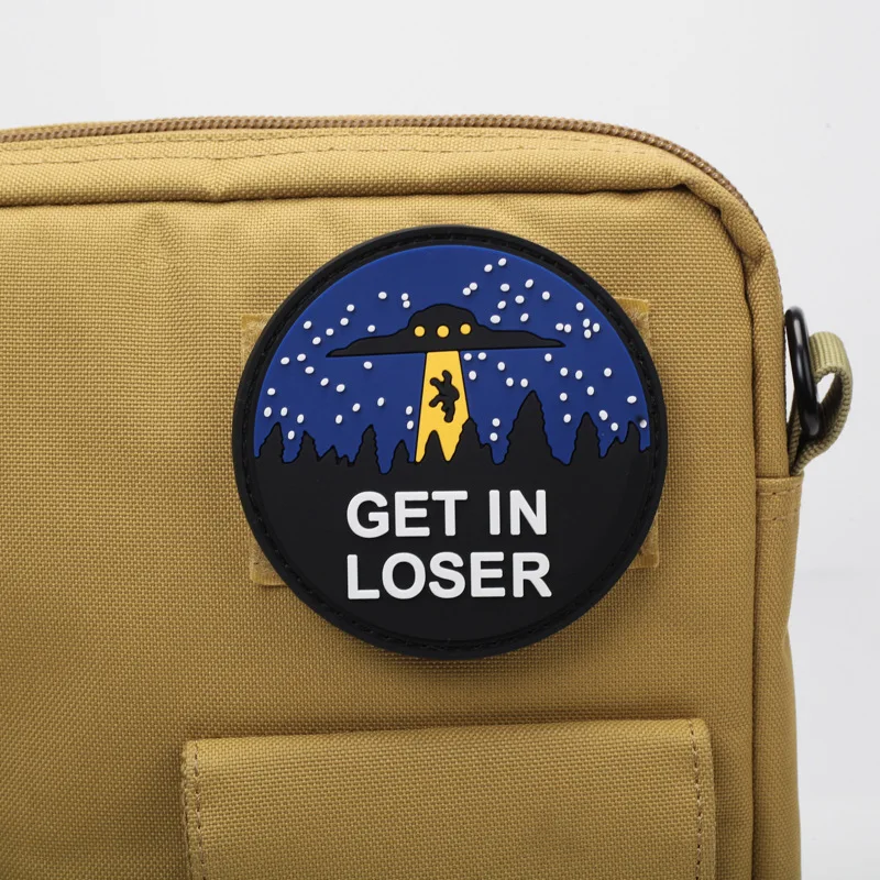 Parche luminoso táctico de PVC 3D con calavera nativa americana, gancho estereoscópico, respaldo, capítulo moral, mochila para exteriores, insignia de goma - imagen 5