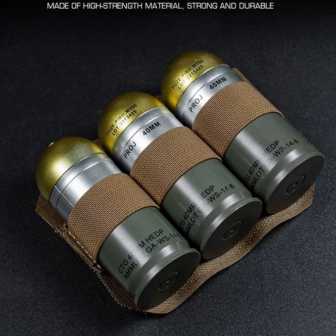 Bolsa táctica para Panel de bucle de plataforma de pecho, bolsa de almacenamiento de batería de 3/6 orificios para plataforma de pecho MK4, Micro chasis de lucha - imagen 5