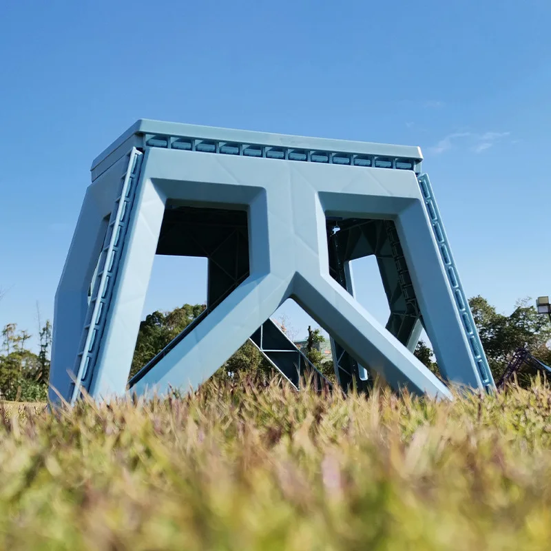Taburete plegable portátil para acampar, banco pequeño de plástico para pesca - imagen 3