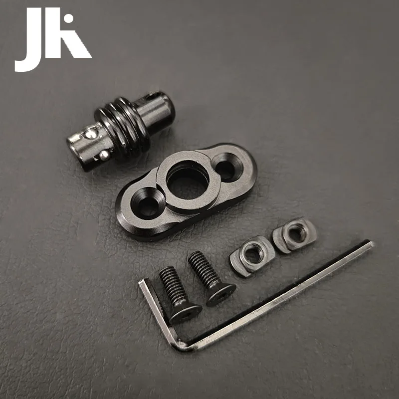 Anillo giratorio táctico para Rifle, hebilla QD de liberación rápida, riel de bucle, soporte de Base MLOK para accesorios de guardamanos - imagen 3