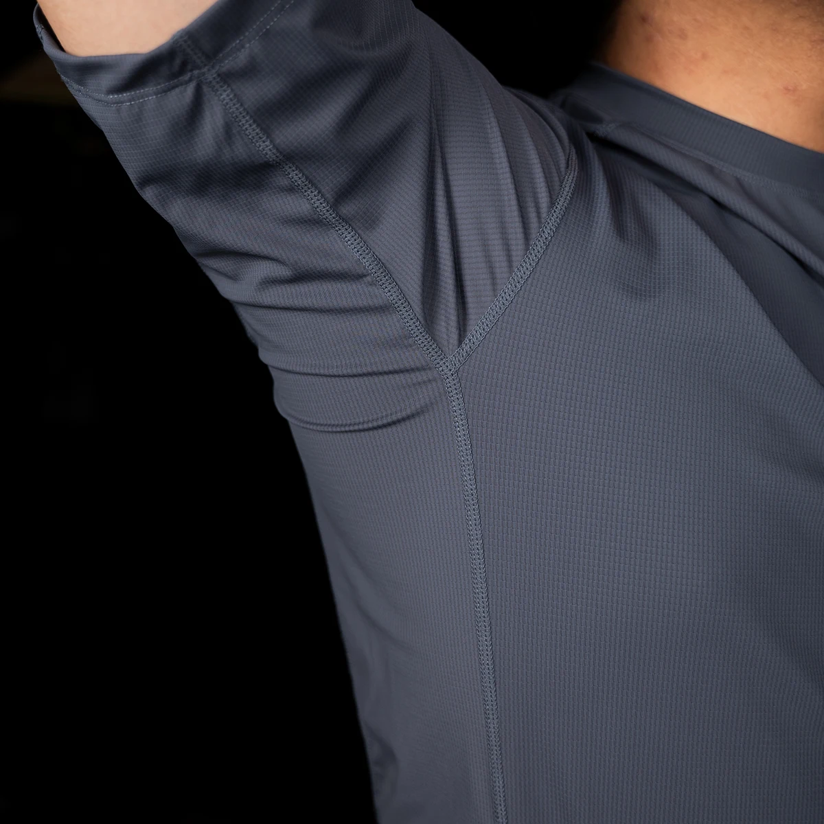 Ropa táctica Modular para exteriores, camiseta de Fitness elástica con sensación de hielo y protector solar de secado rápido para verano - imagen 5