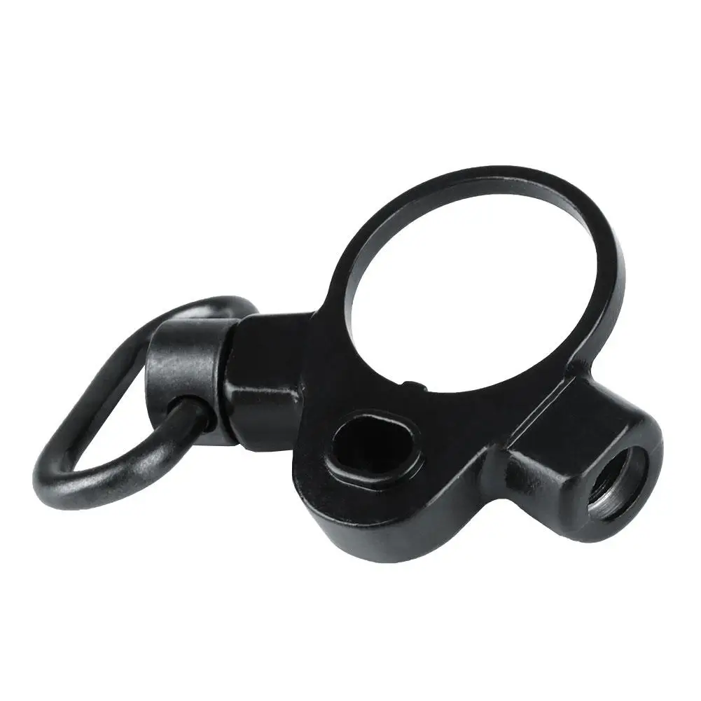 Adaptador de montaje de eslinga QD con receptor de hebilla de correa trasera desmontable rápida de 2 posiciones placa de extremo de bucle doble - imagen 2