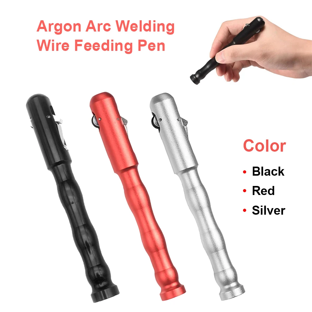 Accesorios de soldadura, alimentador de dedo Tig, pluma Dab para soldador de palo, soporte de varillas de soldadura de aluminio, pluma de alambre de relleno