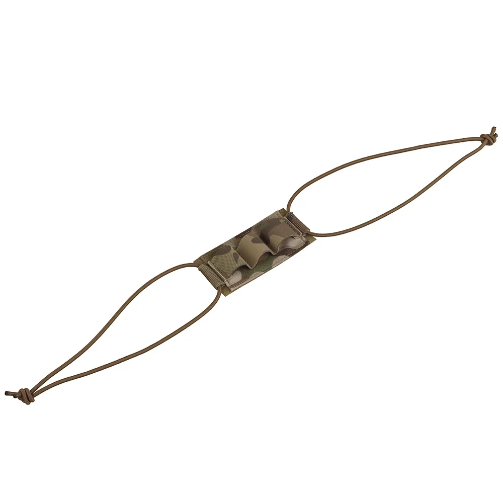 Casco táctico NVG cordón de retención batería elástica llevar soporte de almacenamiento gancho bucle montaje caza Airsoft casco Accesorios