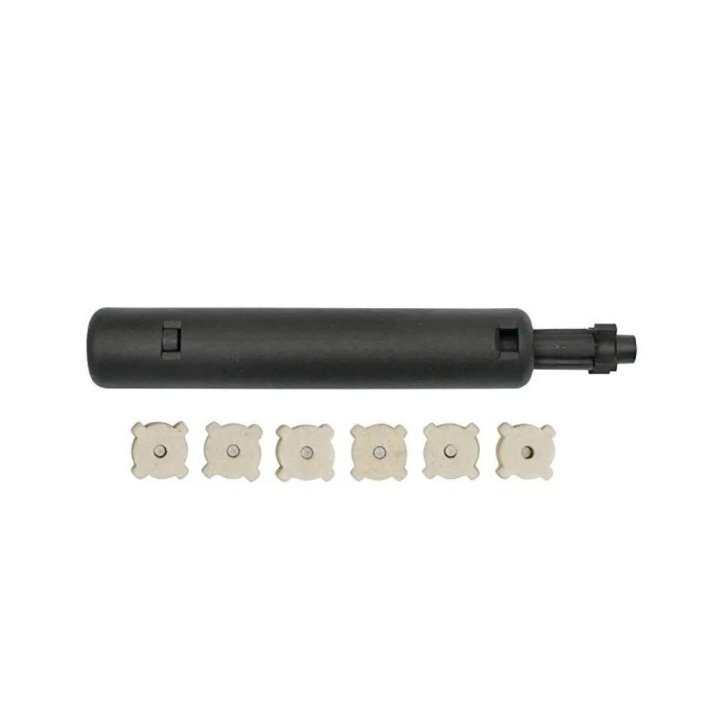 Herramientas de limpieza de carbono tácticas, Kit de limpieza de pistola AR 15 M16.223/5.56, contiene almohadillas de limpieza para accesorios
