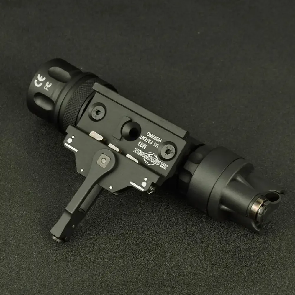 Luz LED táctica M952V, linterna de explorador, luces para armas con montaje M93 QD, impermeable para Rifle, salida estroboscópica momentánea constante - imagen 3