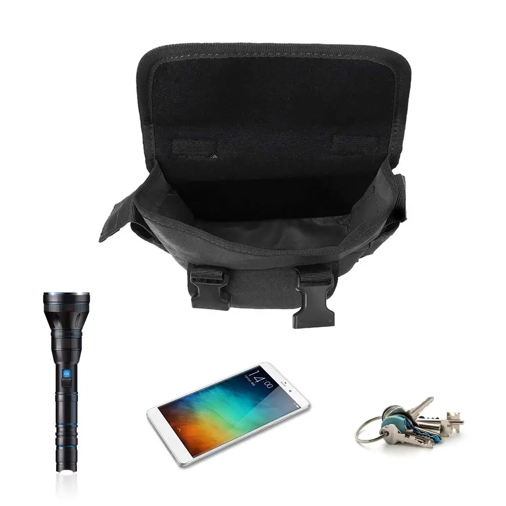 AQzxdc Bolsa táctica para piernas, riñonera con cinturón, paquetes de piernas de nailon 1000D y cinturón para deportes al aire libre, senderismo, bolsas de herramientas para ciclismo - imagen 5