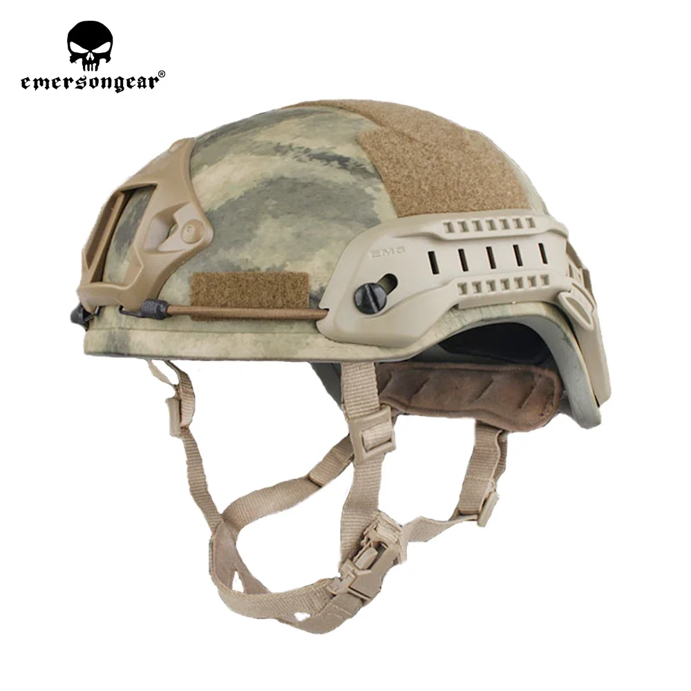 Emersongear-casco de caza táctico ACH MICH 2001, casco ABS TC 2001 de cubierta media, avanzado con cubierta NVG, protección de mano con riel lateral - imagen 2
