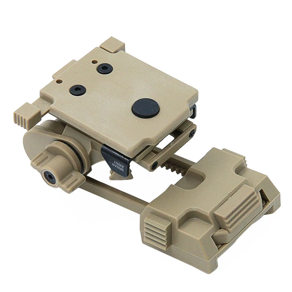 Casco táctico FMA para exteriores L4G69 NVG, soporte de visión nocturna desmontable, accesorios para casco de nailon TB1508 - imagen 3