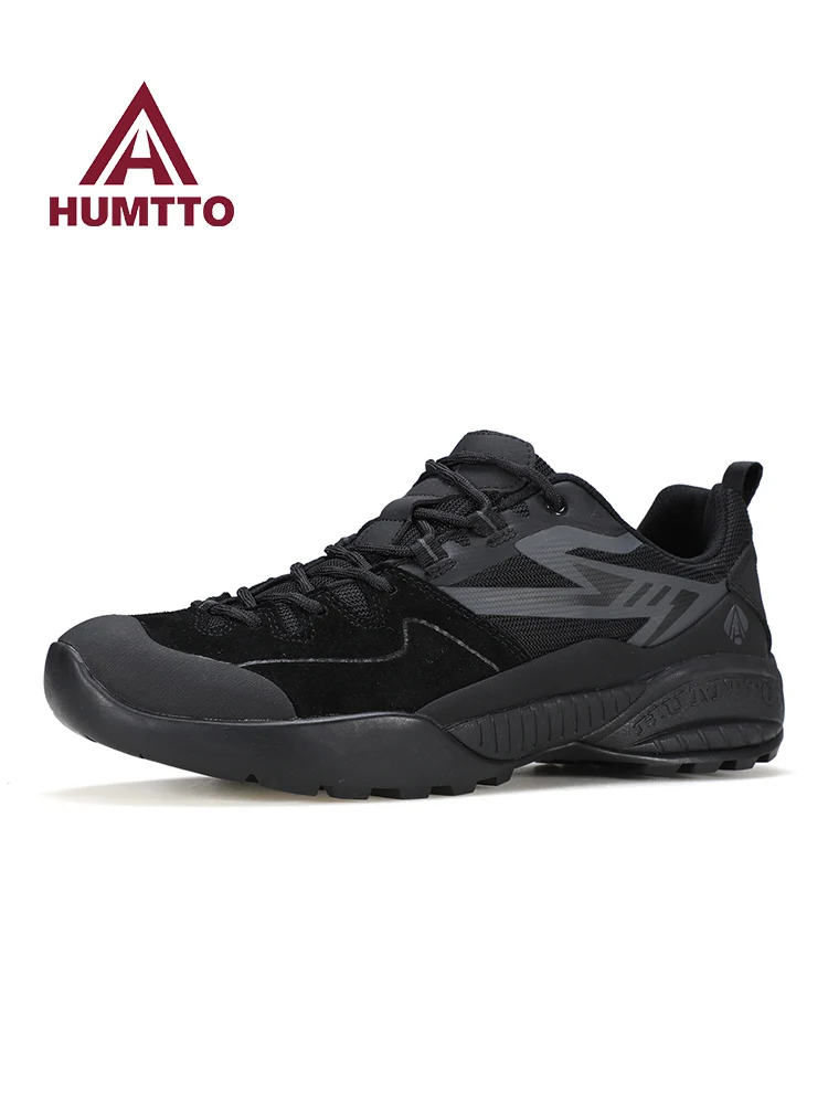 Botas de senderismo invierno piel vacuno impermeables HUMTTO para hombre - imagen 5