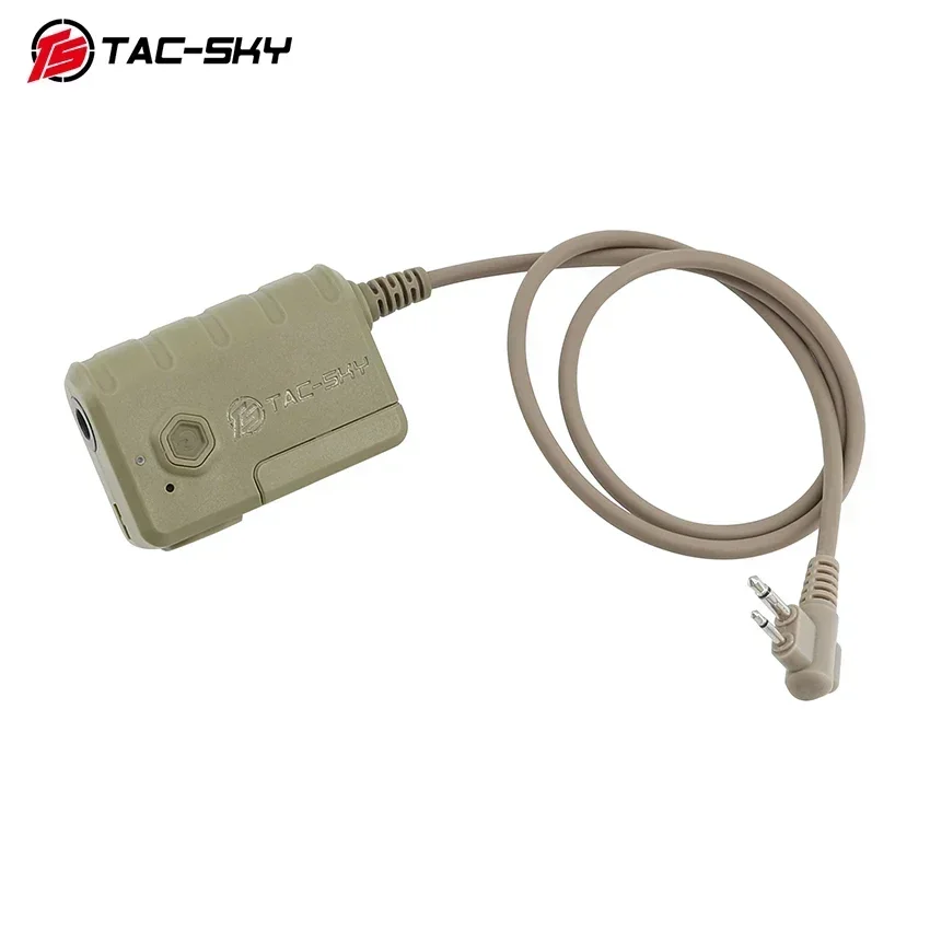TS TAC-SKY Adaptador PTT Bluetooth con enchufe de 2 pines Motorola, compatible con auriculares COMTA SORID y walkie talkies Motorola de 2 pines - imagen 5