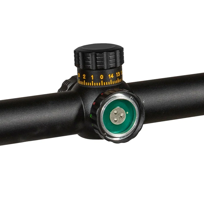 NSIRIUS 6-24X50 AOE mira telescópica táctica dorada mira óptica rojo verde llluminate mira telescópica para Rifle de caza - imagen 5