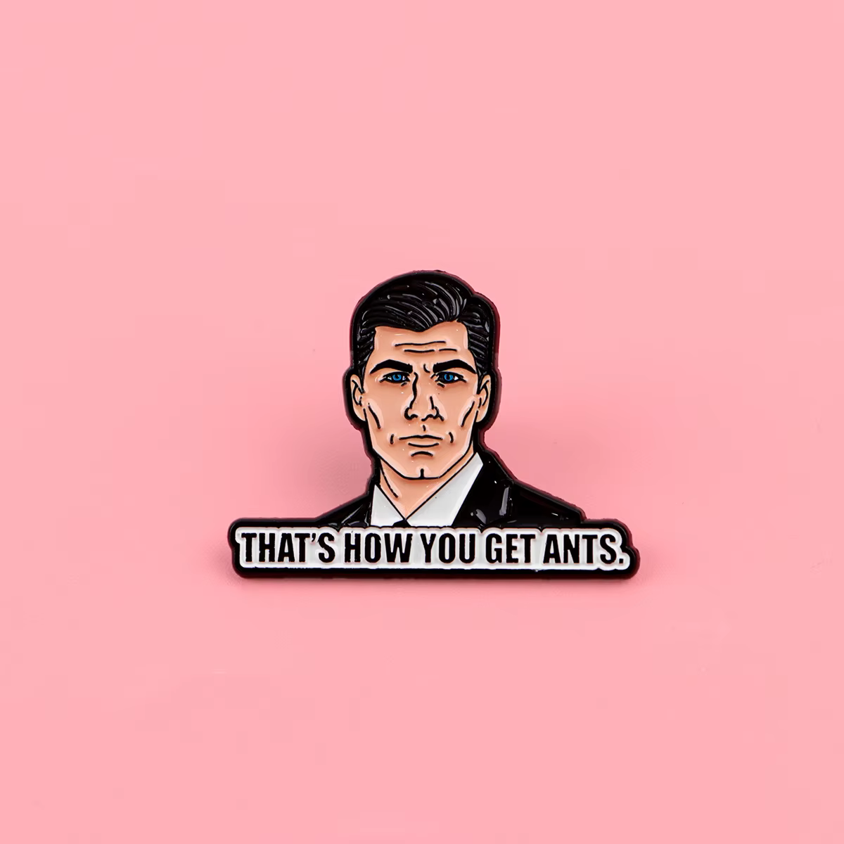 Pin esmaltado frase famosa de cine para mochila sombrero y solapa - imagen 3