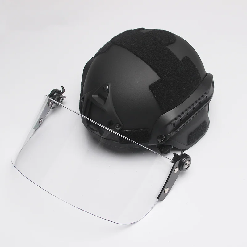 Caza MICH2000 entrenamiento táctico edición de acción casco patrulla CS casco protector viento y antidisturbios máscara airsoft juego de Paintball - imagen 4