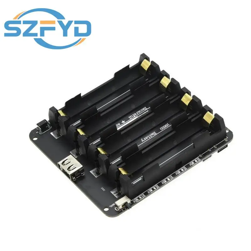 ESP32 ESP32S ESP32-S3 para Wemos para Raspberry Pi 18650 placa protectora de carga de batería V3 puerto Micro USB tipo A USB 0.5A - imagen 3