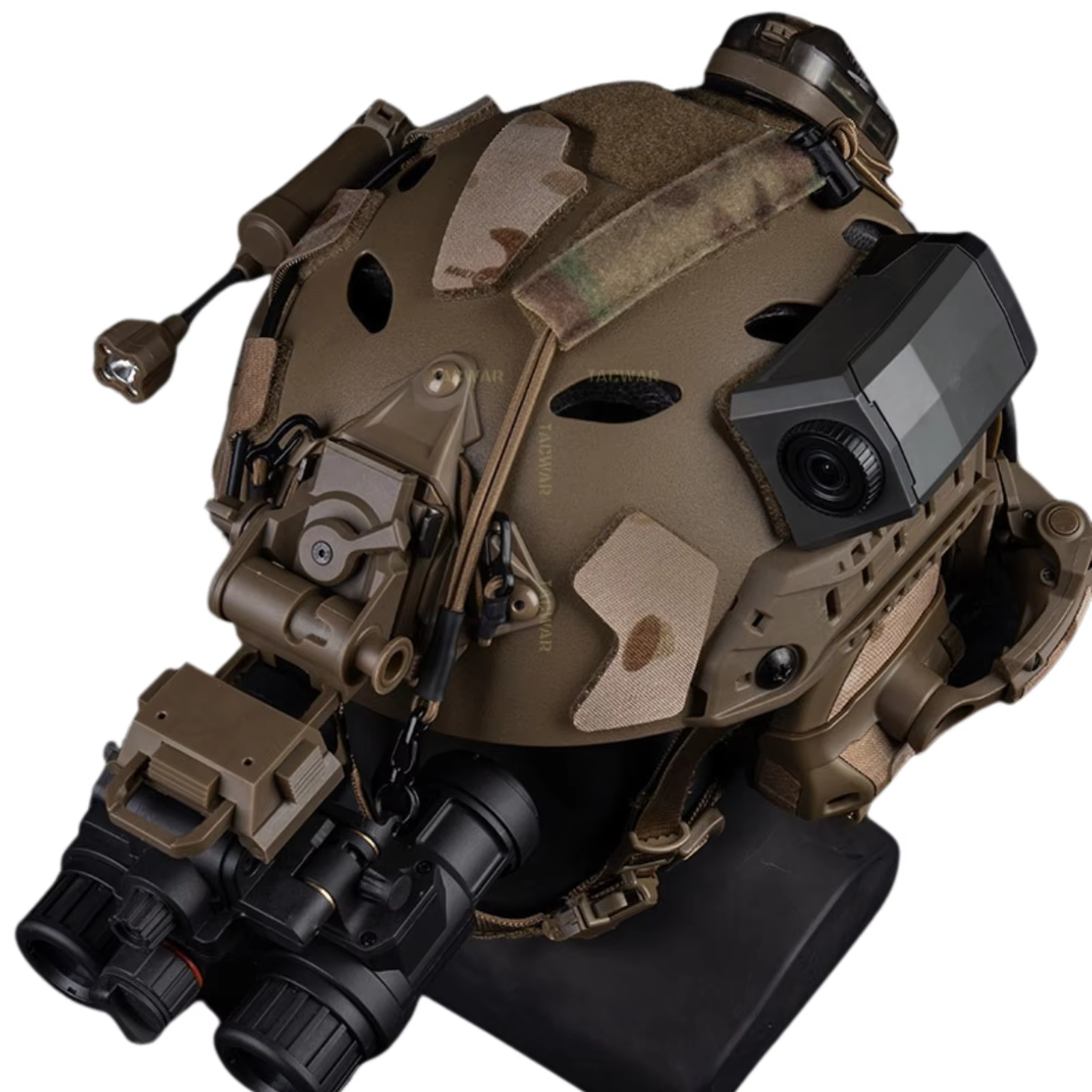 Cordón táctico NVG elástico de retención para casco PVS14 - imagen 3