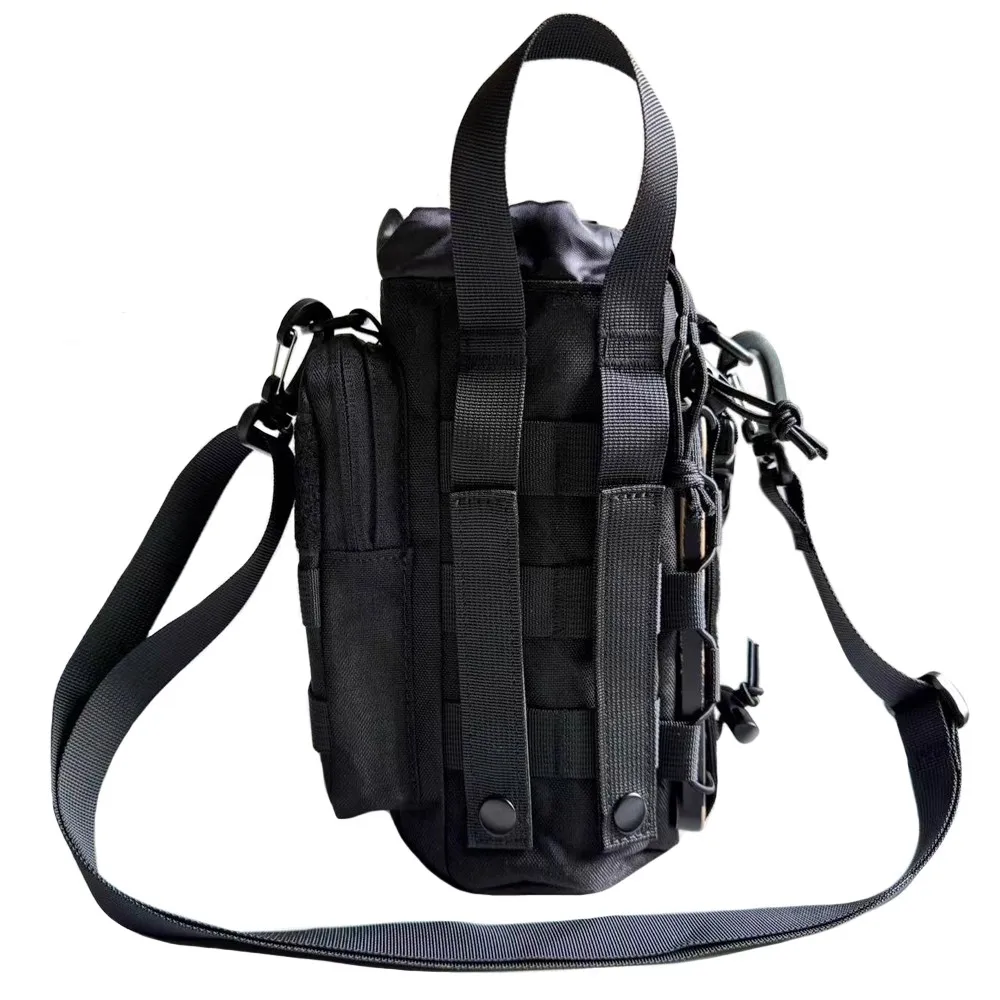 Soporte para botella de agua portátil multifuncional, bolsa para teléfono de gran capacidad, bolsa táctica para botella de agua, riñonera deportiva para exteriores - imagen 2